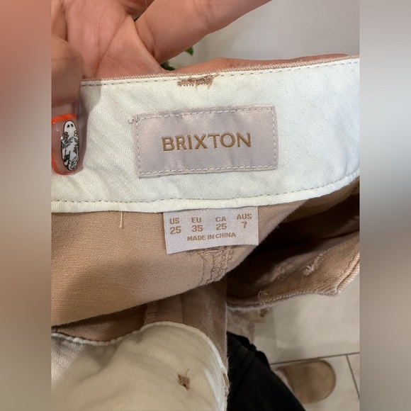 BRIXTON Avenue Womens Carpenter Pants size 25 - Picture 9 of 9